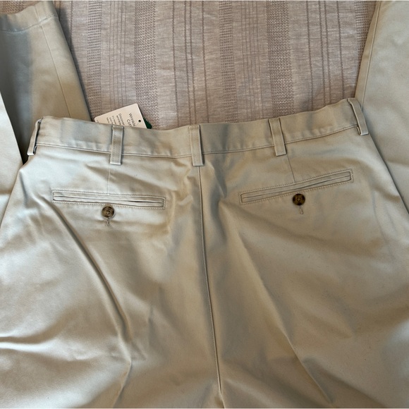 NWT LL Bean Khaki Pants - Picture 5 of 11